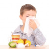 Niño con catarro